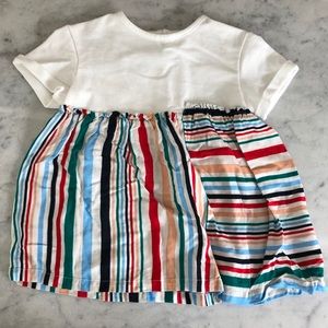 Zara Rainbow Stripe Dress 🌈